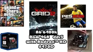 Rakit PC 450ribu AMD A6 6400k Test Game 2023