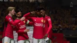 EA SPORTS FC 24 Manchester united manager career pt 3 first win of The pl