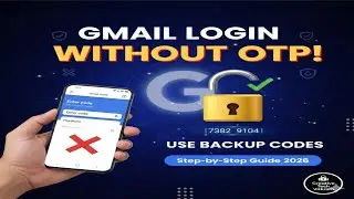 How to get Google 8 digit backup Code 2026 | Email id ka backup Code kaise nikale Gmail Backup code