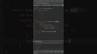 Inverted Triangle Pattern | JAVA | Interview Question | Coding practice