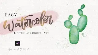 Easy Watercolor Art in Procreate