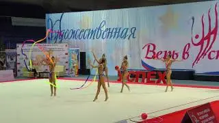 Сборная команда  Московской области-1 (мячи/ленты)