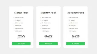 Elementor Tutorial: Pricing Table with Elementor and Wordpress