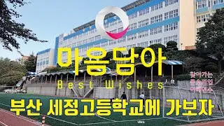 중소기업 브이로그 '부산 세정고등학교'에 가보자!!