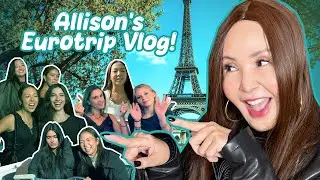 Allison Laude Visits her CMC Friends in Europe! VLOG TAKEOVER! | Small Laude