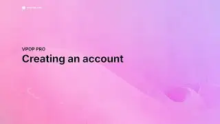 Creating an account