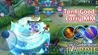 Top Global Karrie Solo Rank | Challenge Karrie Full Build Biru ~ Mobile Legends