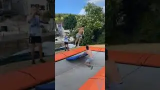 😮🌪️ Сложное Сальто с оборотами Ч.48