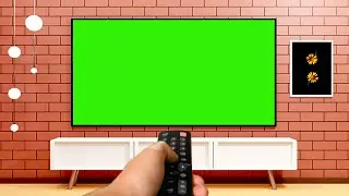 4K Green Screen Background | Green Screen Tv Background | Tv Green Screen | #2