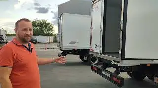 Изотермический фургон вместо мусоровоза на шасси ISUZU  NQR 90 L-K 9,5 тн