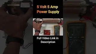 how to make 5 v 5 amp power supply #shorts #trending #diy