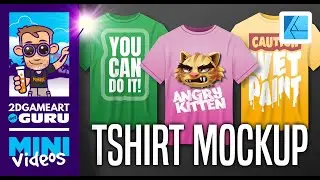 Affinity Designer Mini Tutorial - Creating a quick T-shirt Mockup