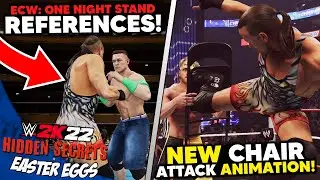 WWE 2K22: NEW Secrets Found In FINAL DLC  - ECW Callbacks, Weapon Attacks, Queen Zelina & More!