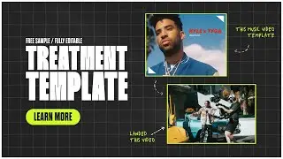 FREE MUSIC VIDEO TREATMENT TEMPLATE!