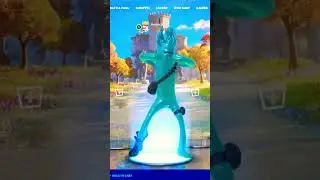 Jellie goes super saiyan blue#gaming #shorts #fortnite