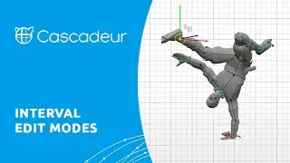 Cascadeur Tutorial - Interval Edit Mode