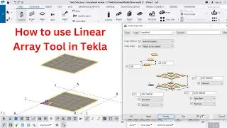 Linear Array | Array in Tekla | Part-2 | Tamil