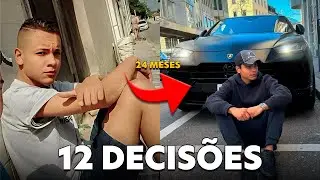 12 DECISÕES QUE ME TORNARAM MILIONÁRIO EM 24 MESES! (Dinheiro online)