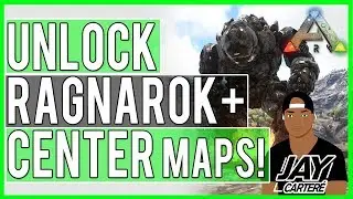 Ark Survival Evolved PS4 Tutorial - How To Unlock Ragnarok And The Center Map - Ascend Admin Command