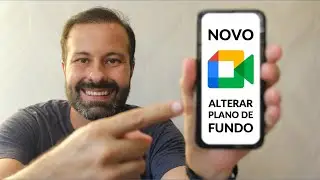 How to add a background to Google Meet on your mobile phone.