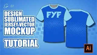 Sublimation Jersey Vector mockup / Shirt Design / Design Expert