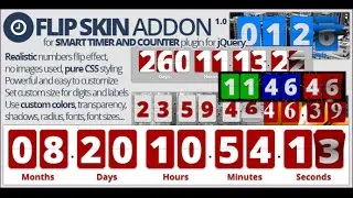 Smart Timer And Counter: Flip Skin Addon 1.0