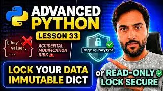 Read-Only Dictionary in Python | MappingProxyType Explained Simply