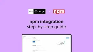 UXPin Merge npm Integration Walkthrough – Design with Component Libraries