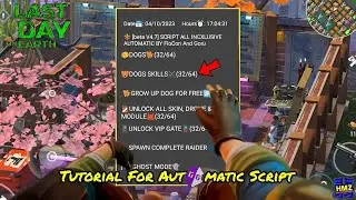THE LEGENDARY TUTORIAL PART2/2 GG SCRIPT | LAST DAY ON EARTH: SURVIVAL
