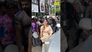 സാരിയിൽ അതീവ സുന്ദരിയായി ഉൽഘടനത്തിന് വന്നു നടി സ്വാസിക🥰swasika vijay latest #actress #youtubeshorts