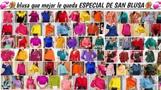 BLUSAS BONITAS MODERNAS MODELOS NUEVAS 2024 / BLUSAS ENCAJE 2024 / BLUSAS TENDENCIAS para estilos