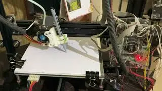 Writing with 3D printer-Trial 1 @liveratrack