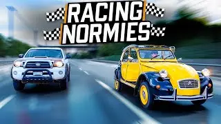 Driving a Slow, Strange French Car In Modern American Traffic!