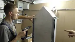 Сборка корпуса и выдвижных ящиков Space Corner BLUM