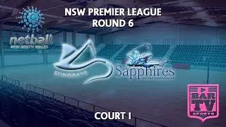 2018 Samsung Premier League Round 6 - U20s/Opens - Court 1 - Stingrays v Manly Warringah Sapphires