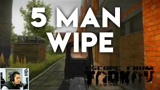 SHORELINE 5 MAN SQUAD WIPE - ESCAPE FROM TARKOV