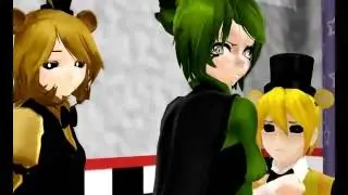[MMD X FNAF] Goldie pranks Foxy!