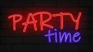 Editable Neon Text Effect Illustrator | Pandora Mentor