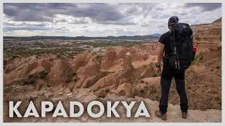 Solo Hiking 75 km in Cappadocia, Turkey (Eng Subtitles)