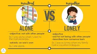 ALONE AND LONELY | Vocabulary Development | ELC