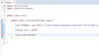 Java - I/O - Reading Files with Scanner