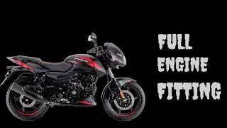 Bajaj Pulsar 150 Twin Disc Gear Box&  Full Engine Fitting ! Part - 1