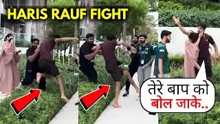 Haris Rauf Fight With Fan | Haris Rauf Fight | Harish Rauf Fight In Usa | Haris Rauf Fight Video