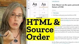 HTML Source Order and When There’s No CSS