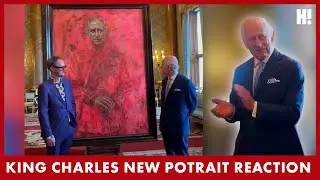 King Charles' reaction to his SURPRISING new portrait  | HELLO!