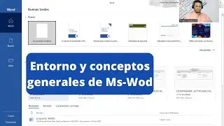 Entorno y conceptos de Ms-Word