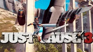 ТРОС БЕСКОНЕЧНОСТИ💥НАРЕЗКА ВЕСЕЛЫХ МОМЕНТОВ В JUST CAUSE 3 ➢БЕЗУМИЕ С МОДАМИ [2K 1440p]