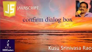 Confirm dialog box in JavaScript