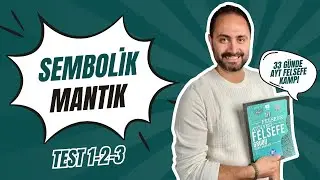 Sembolik Mantık -1 | 33 Günde AYT Felsefe Grubu Soru Çözüm Kampı 31.Gün | AYT 2025 |