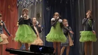 Новогодняя считалочка. Стильные детки